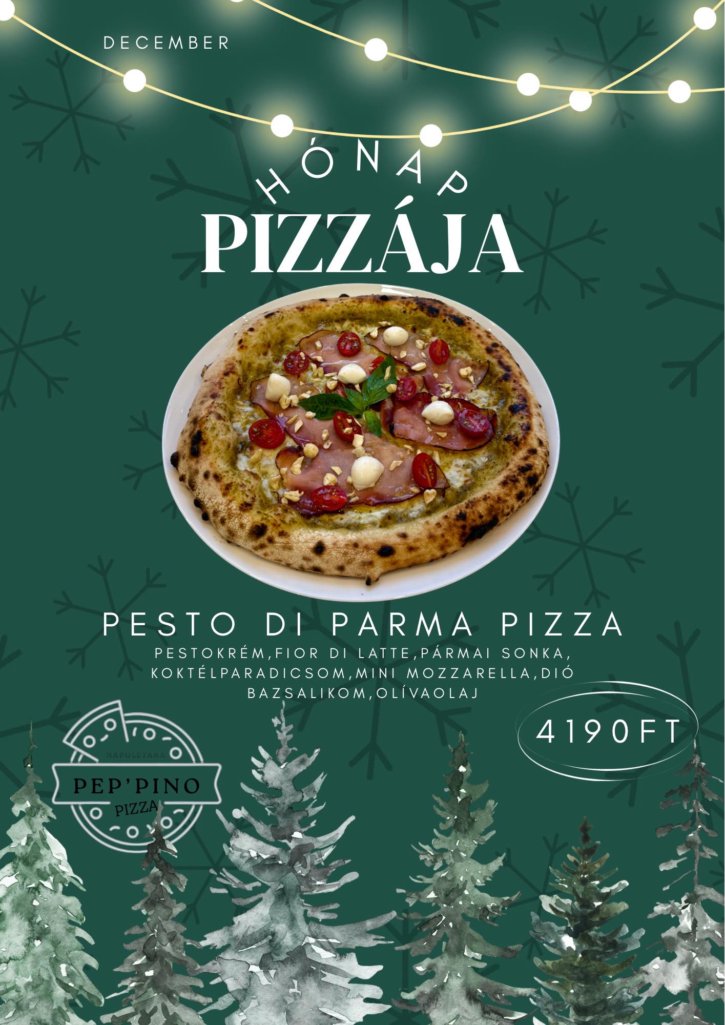 Pesto di Parma Pizza